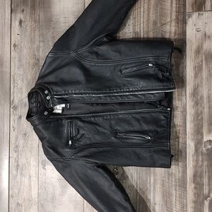 Wilson's leather open road motorcycle jacket